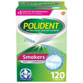 Polident Smokers Denture Cleanser Tablets - 120 Count | Pack of 1
