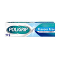 Poligrip Flavour Free Denture Adhesive Cream 40g – Strong All-Day Hold (Zinc-Free)