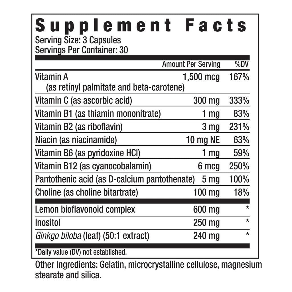 Polyflavonol Ear Health Formula – Tinnitus Relief & Hearing Support (90 Capsules)