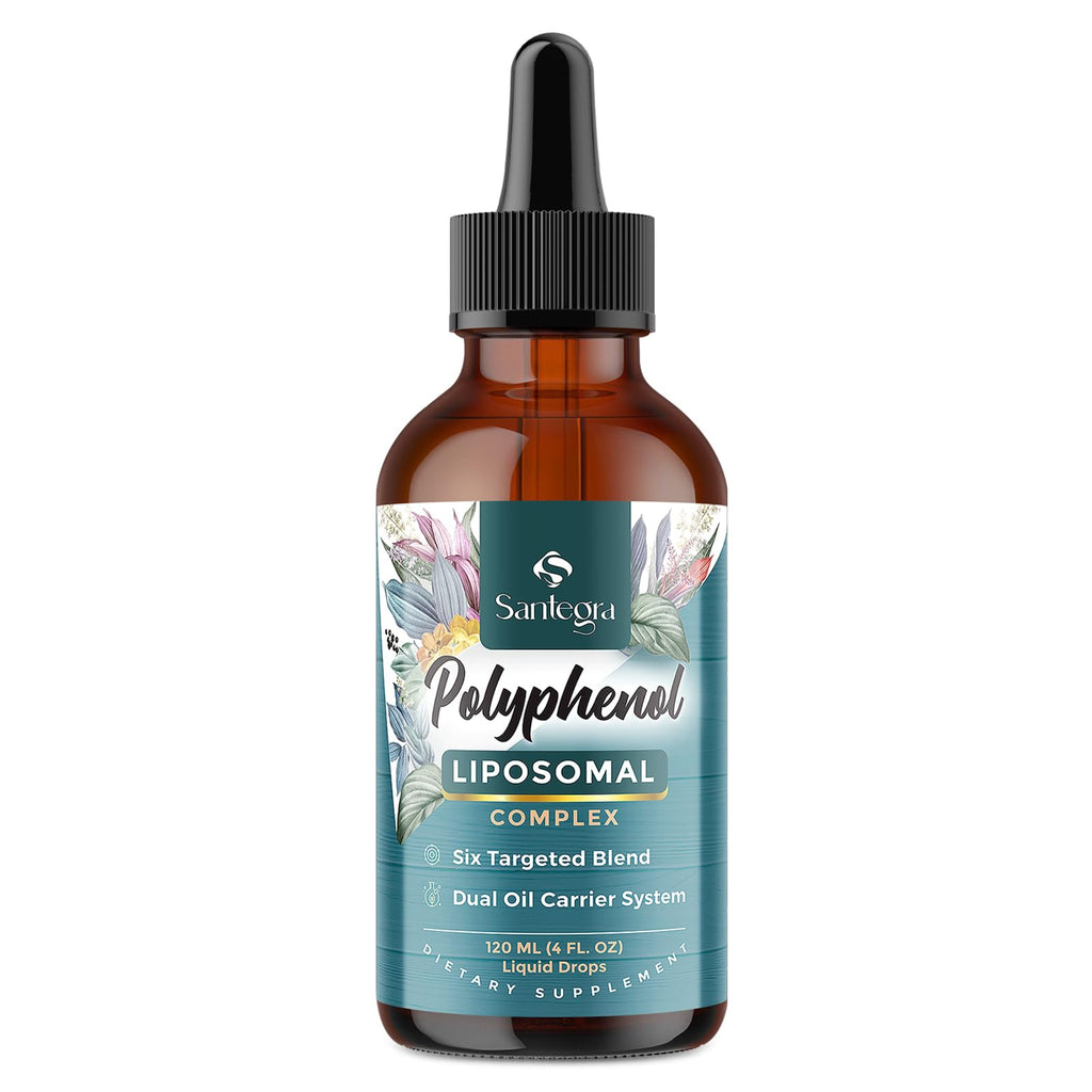 Liposomal Polyphenols Supplement – 27+ Polyphenols, Antioxidant Support | MCT & Olive Oil | 120 ml