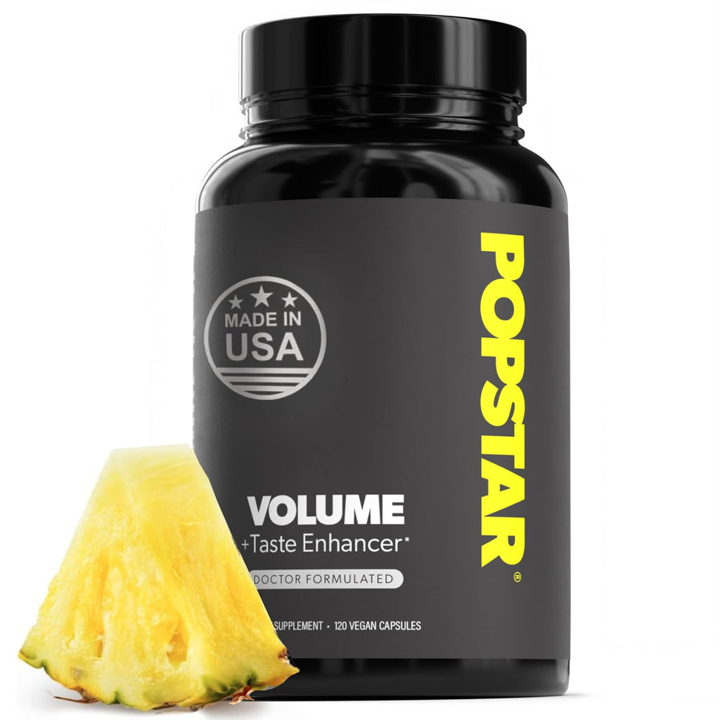 POPSTAR Labs Semen Volume Booster – Doctor Formulated, Vegan & Organic (1 Month)