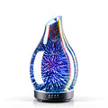 Porseme 150ml Glass Essential Oil Diffuser – 7-Color LED, Auto-Off, Ultrasonic Mist
