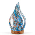 Porseme 150ml Glass Essential Oil Diffuser | Ultrasonic Humidifier, Auto-Off, LED Light