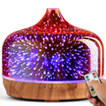 Porseme 500ml Glass Diffuser | Ultrasonic Cool Mist with Remote
