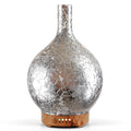 Porseme 150ml Silver Plated Glass Essential Oil Diffuser | Auto Shut-Off, BPA Free