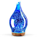 Porseme 150ml Oil Diffuser – 3D Glass Ultrasonic Humidifier | Auto Shut-Off