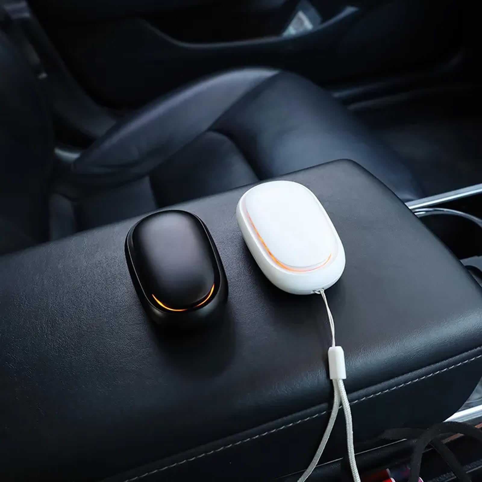 Portable Waterless Essential Oil Diffuser — Battery-Operated, Travel-Sized (Black) for Car, Home & Office