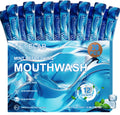 Portable Travel Mouthwash Packets – Alcohol & Fluoride-Free, 12-Hour Fresh Breath (Pack of 20)