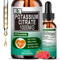 Potassium Citrate Liquid Drops 1000mg – Vegan, Muscle & Heart Health