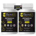 Potassium Iodide 130 mg Tablets – Thyroid & Respiratory Support – Made in USA | 300 Tablets (Pack of 2)