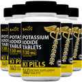 Nature's Fusions Potassium Iodide Tablets (Pack of 5) 130 mg – 700 Tablets EXP 12/2032 – KI Pills