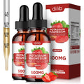 Potassium Magnesium Citrate Liquid Drops 500mg – Vegan 2 Pack