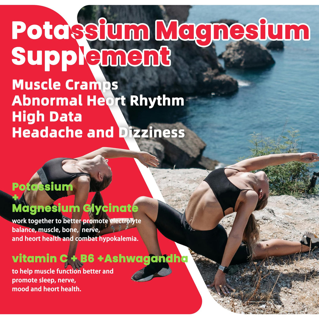 Potassium Magnesium Gummies – Sugar-Free Electrolyte (60 Chews)