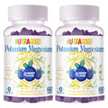 Potassium Magnesium Gummies with Ashwagandha | High-Absorption Mg Glycinate | 120 Sugar-Free Gummies