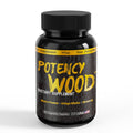Potency Wood – Ginseng, Ashwagandha, Ginkgo & Tribulus – 60 Caps | Made in USA