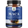 Potent Black Maca Root Capsules for Men - Herbal Wellness (60 Servings)