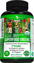 Potent Garden Organic Superfood Greens – Fruit & Veggies Tablets (60 Count) | Boost Energy, Immunity & Gut Health