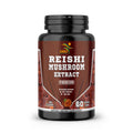 Potent Pure 15:1 Ganoderma Lucidum Extract 1000mg | Reishi (Vegan, Non-GMO, Gluten Free) Immune Support | 60 Veggie Capsules