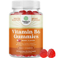 Potent Vitamin B6 Gummies for Adults – Vegan B6 (Pyridoxine) for Mood, Energy & Nervous System Support