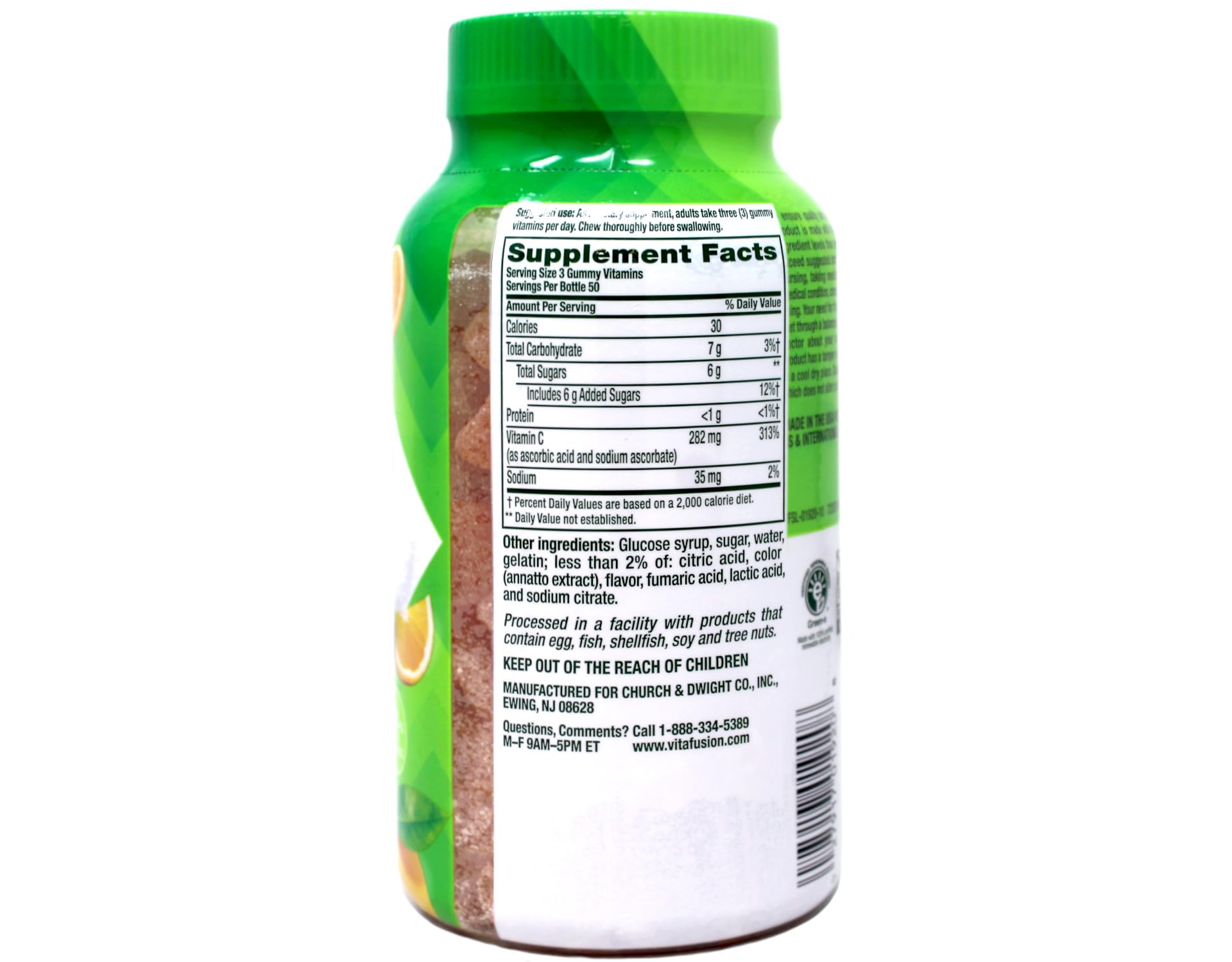 Power C Gummies for Adults (Family Bundle) | Vitafusion Orange Vitamin C