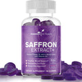 POWERED X PLANTS Saffron Gummies with Passionflower & Vitamin D2 | Mood Support, Energy & Digestion – 60 Servings