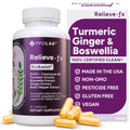 PPO Lab Relieve-fx DLPA Boswellia Turmeric Ginger - 90ct Capsules | Curcumin, Black Pepper