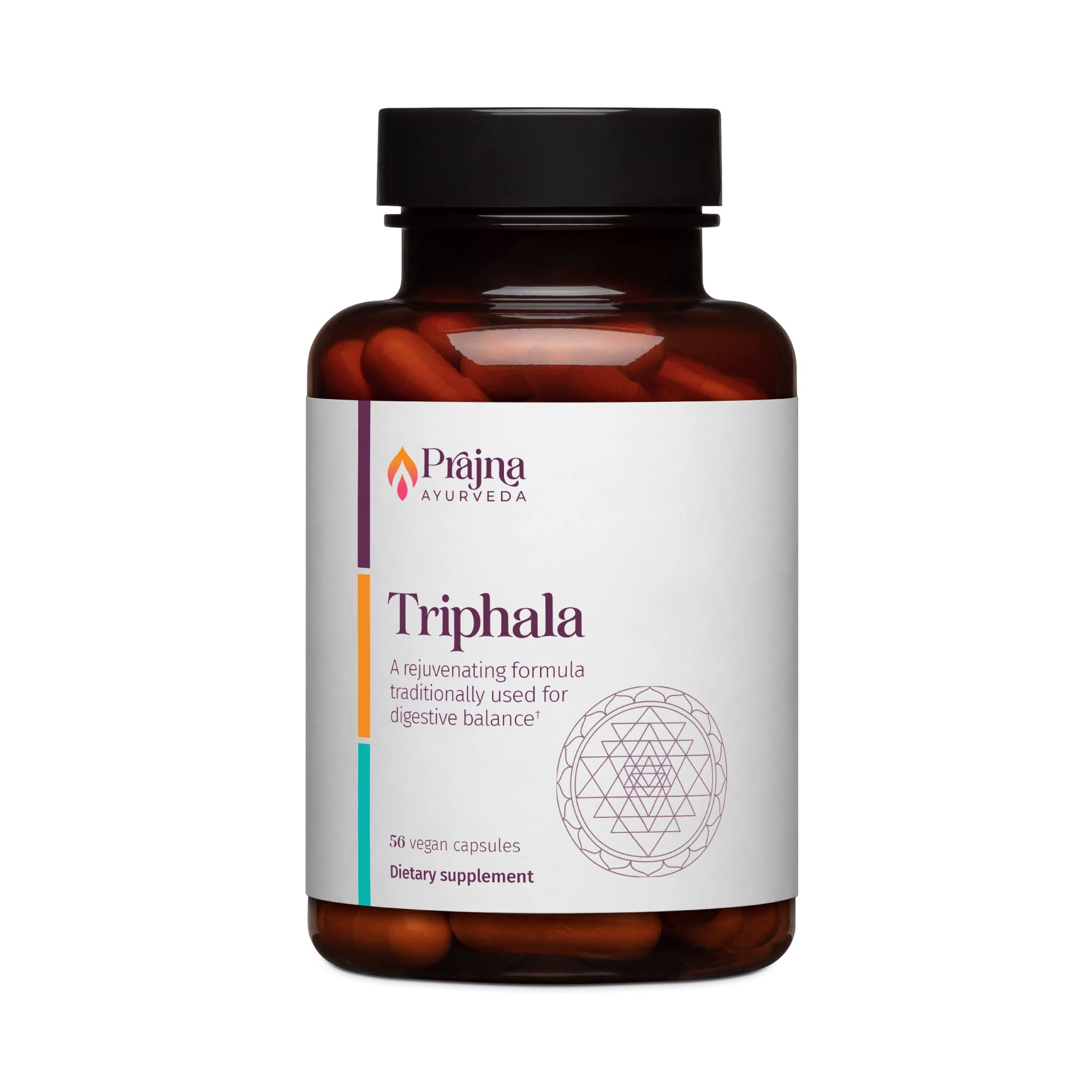 Dr. Chaudhary’s Prajna Triphala – Rejuvenating Ayurveda Digestive Formula with Amla, Haritaki & Bibhitaki (Vegan, Organic)