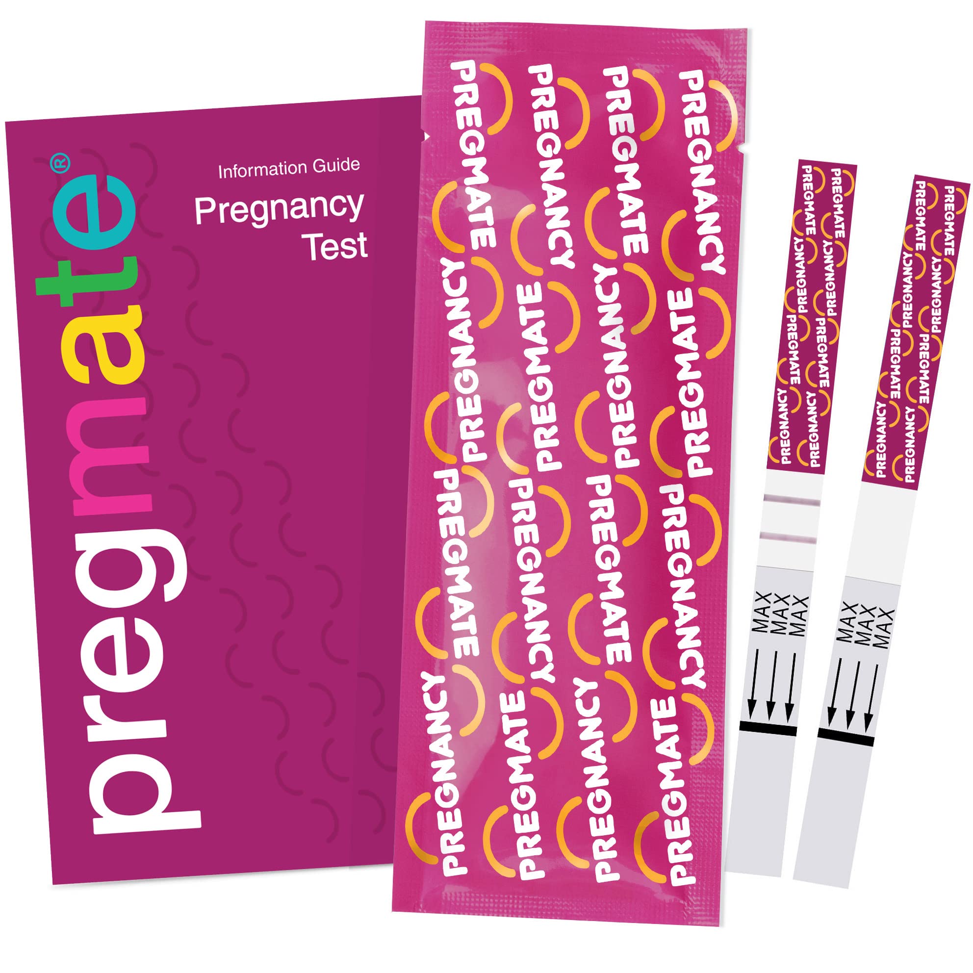 Pregmate Pregnancy Test Strips (20 Count) - Accurate Early Detection
