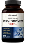 Pregnenolone 100mg – 240 Capsules | 99% Purity, Micronized, Plant-Based