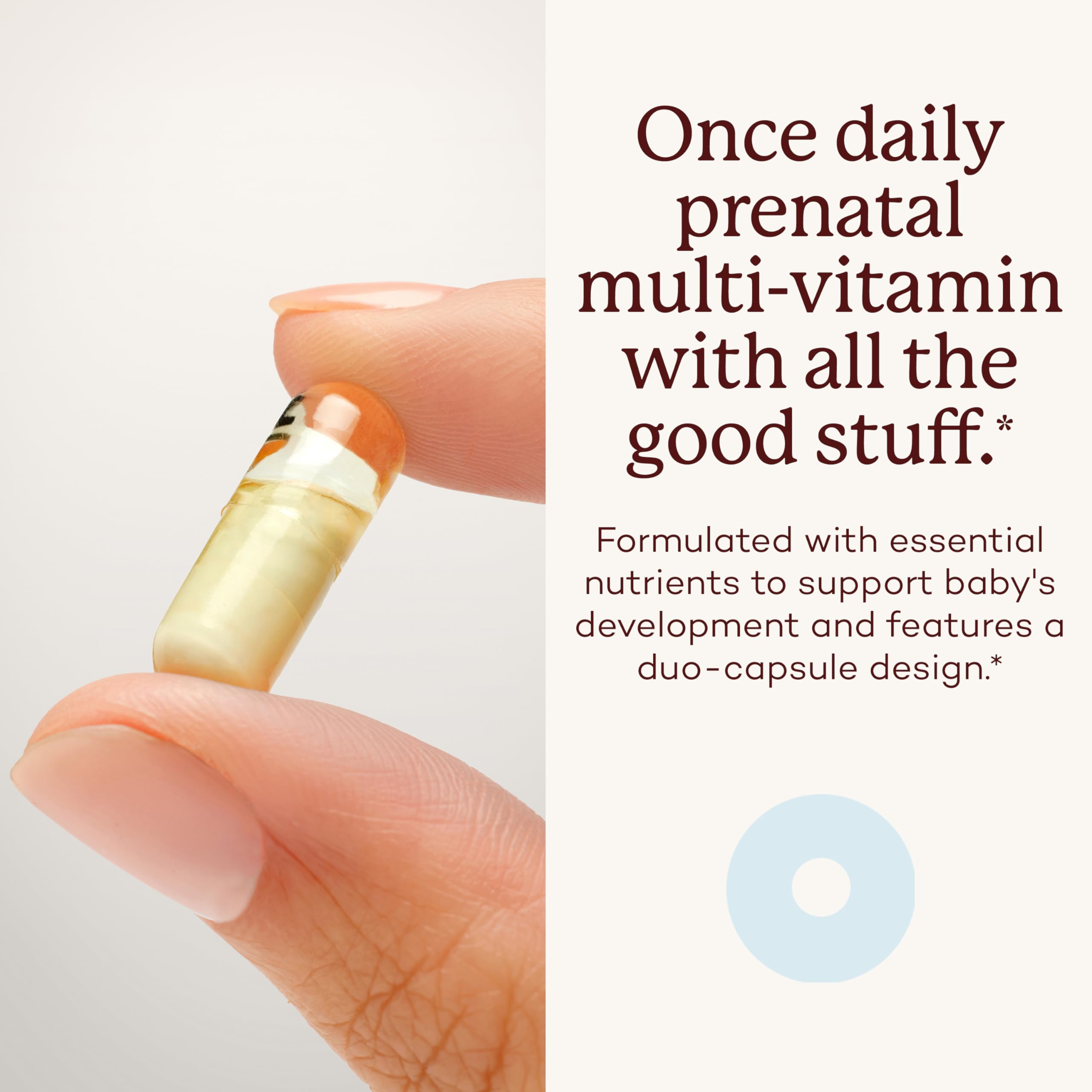 Premama Prenatal Vitamins for Women – Once-Daily Multivitamin with Folate & DHA | Vegan, Allergen-Free (28 Capsules)