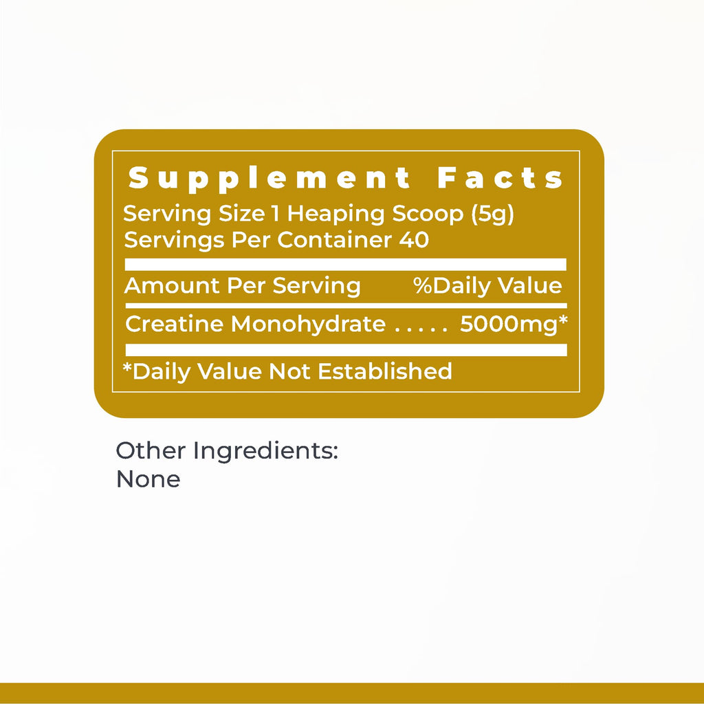 Premier Creatine Monohydrate Powder – Vegan, Unflavored – Premier Research Labs | 7.8 oz (40 Servings)