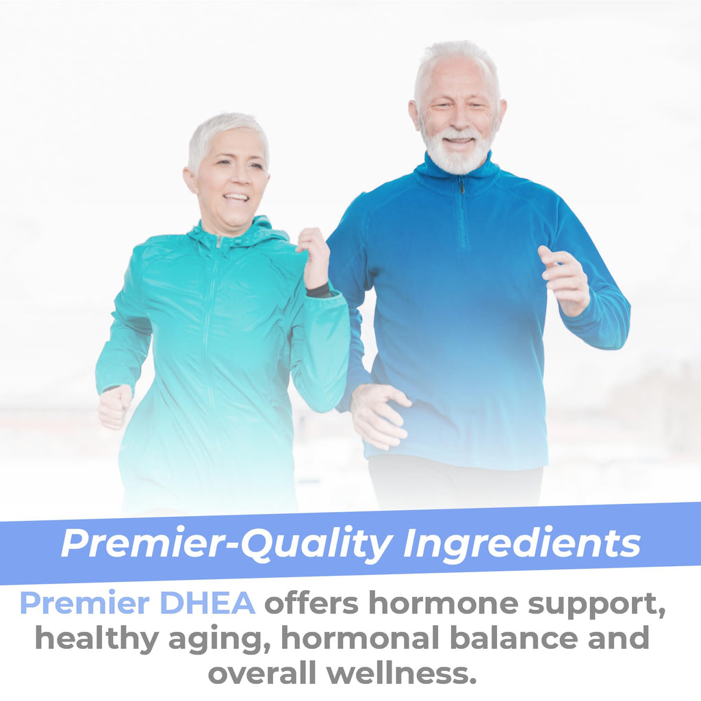 Premier DHEA 25mg for Men & Women – 60 Vegan Capsules | Premier Research Labs