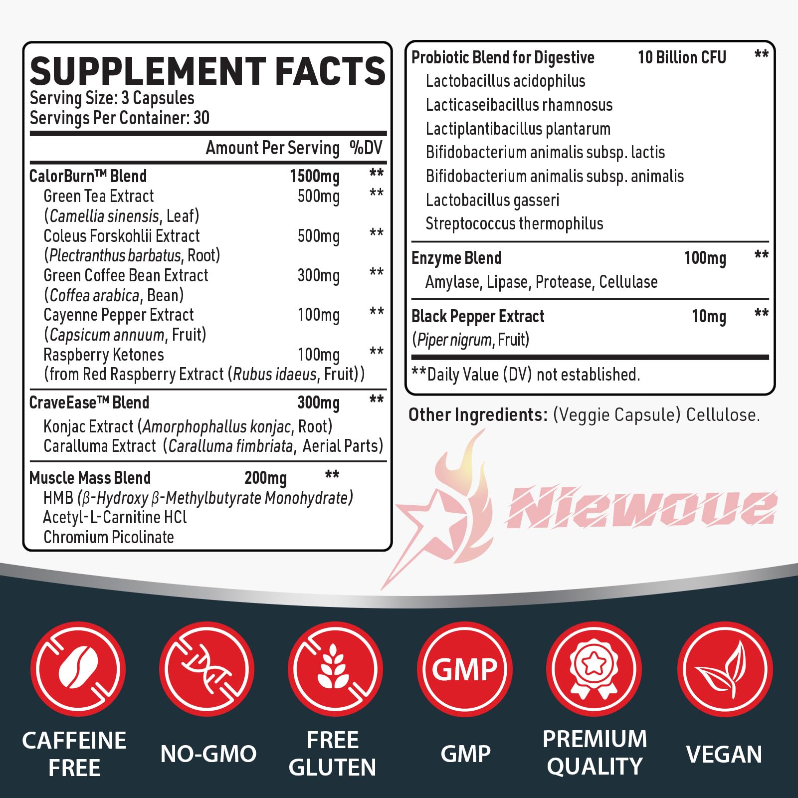 Thermogenic Fat Burner for Men – GLP-1 Weight Loss, Appetite Suppressant & Metabolism Booster – 90 Capsules