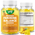Premium Feminine Balance Gummies for Immune Health & pH Support – Pineapple, Vegan