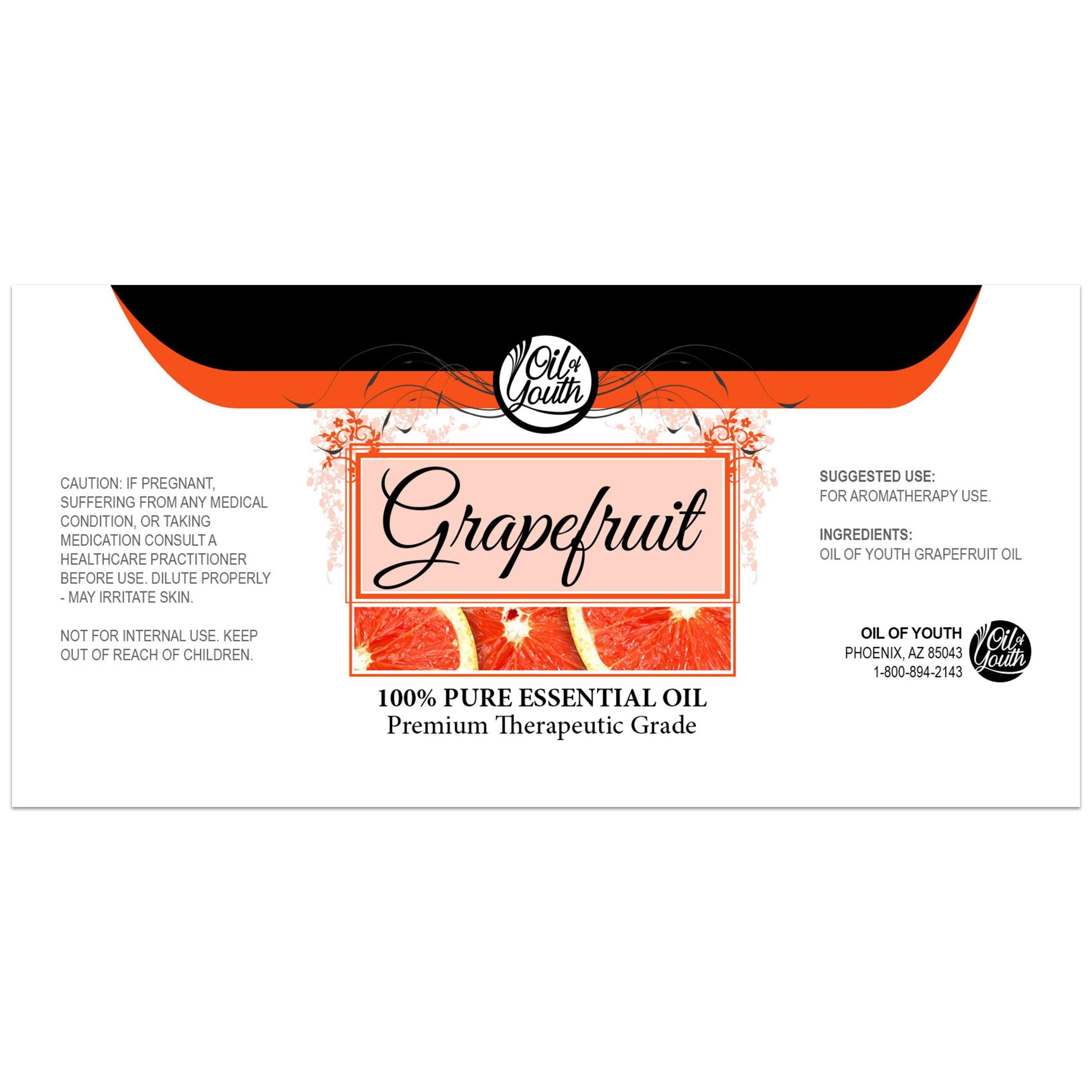 Oil of Youth Grapefruit Essential Oil 4 oz – Aromatherapy