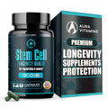Premium Stem Cell Supplements 1000mg (120 Caps) – Immunity & Anti-Aging with Spirulina & Chlorella