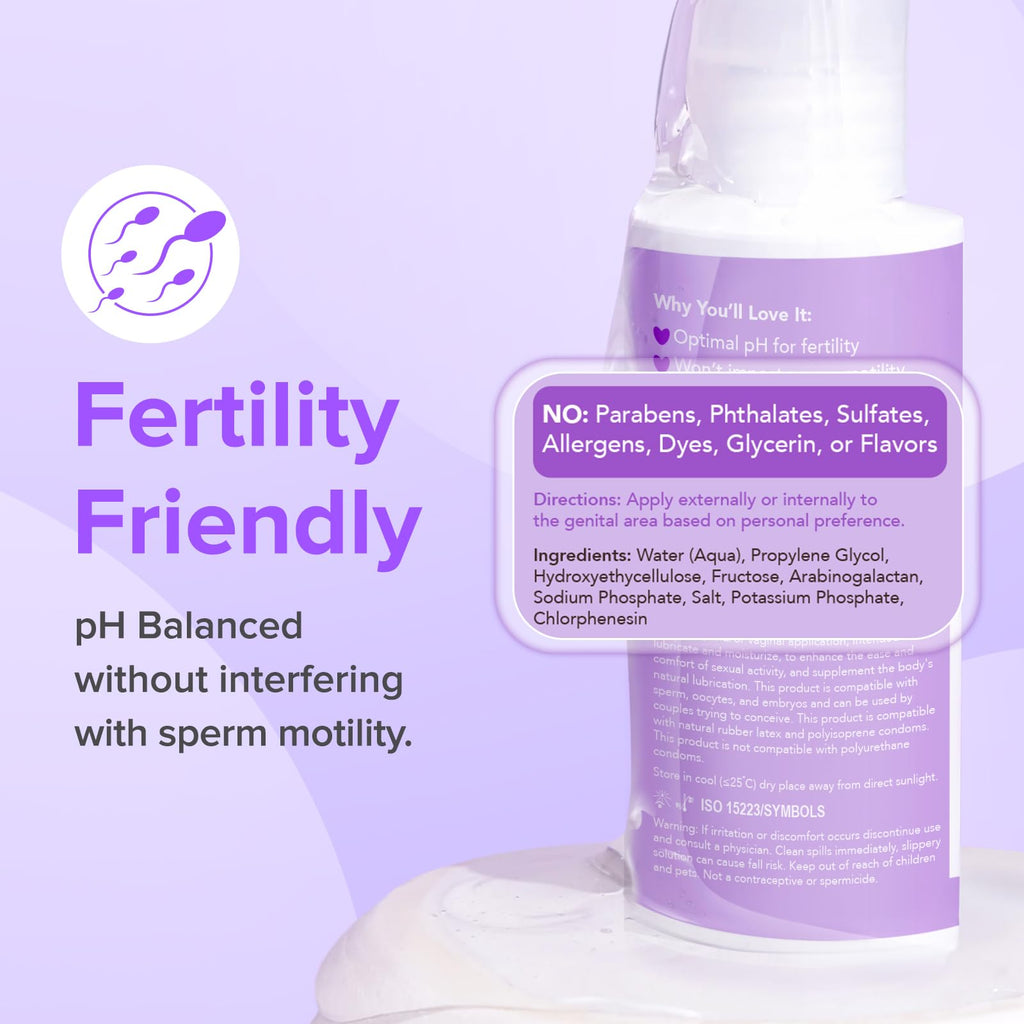 Premom Quantitative OPK & Pregnancy Test Kit with Sperm-Friendly Fertility Gel – App Compatible