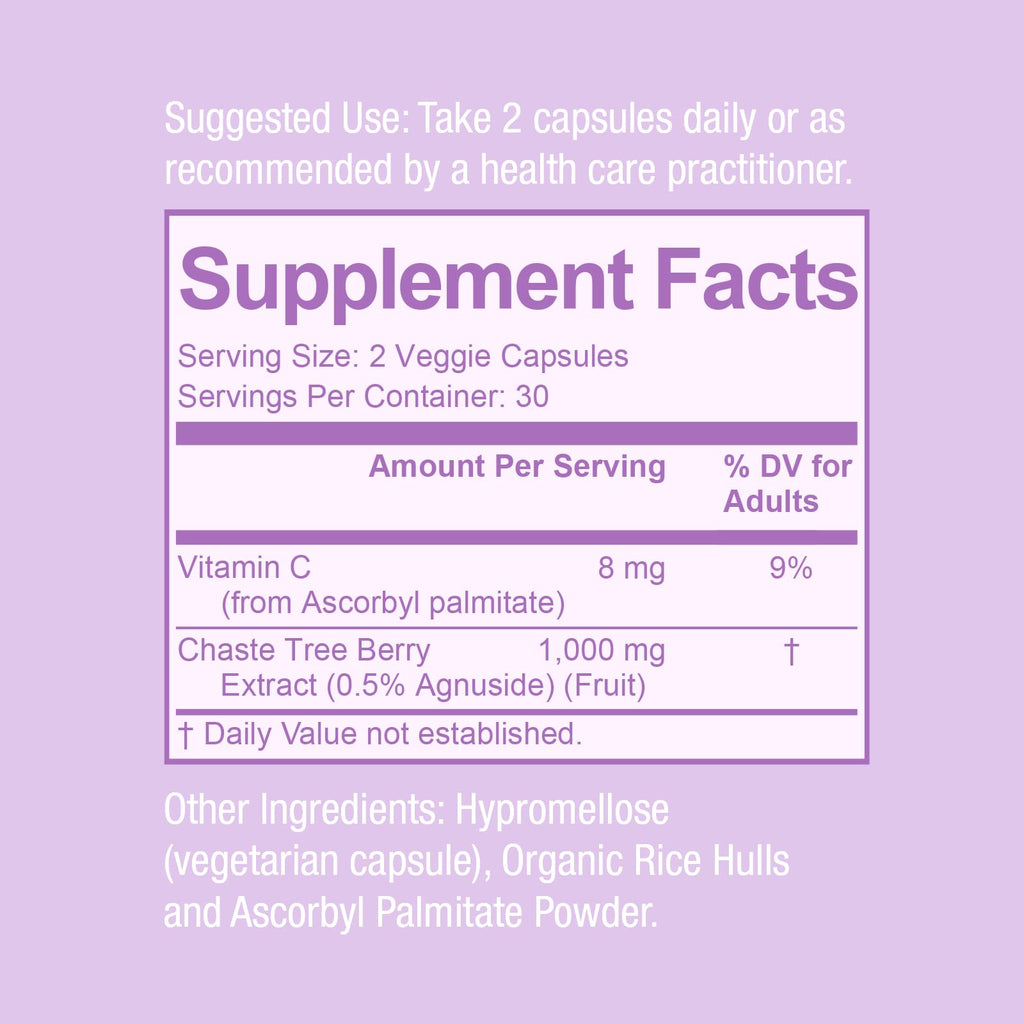 Premom Vitex 1000mg | Hormone Balance, Fertility & PMS Support