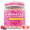Prenatal Vitamins for Women Gummies - Methylfolate 1mg, DHA+EPA, Choline | Sugar-Free, Vegan | 60 Count