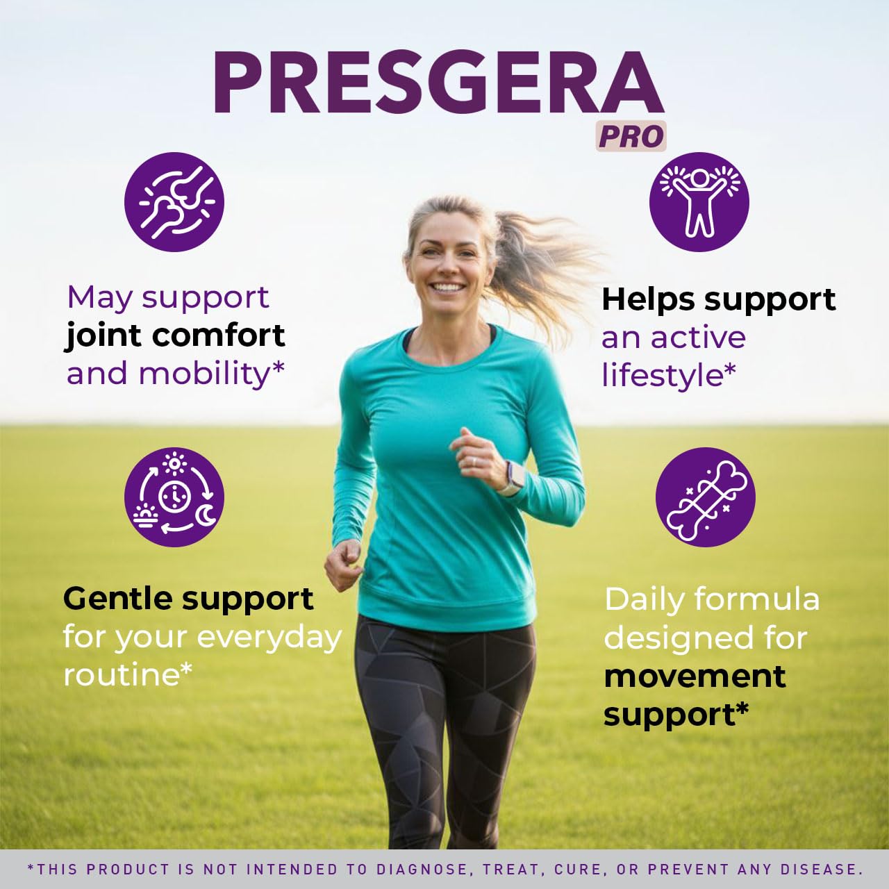 (5 Pack) Presgera Pro Capsules – Advanced Nerve Health Supplement, 300 Capsules