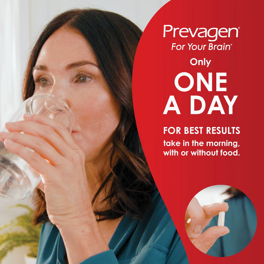 Prevagen Extra Strength - 60 Capsules | 20 mg Apoaequorin + Vitamin D3 | 2-Month Supply + 7-Day Pill Minder