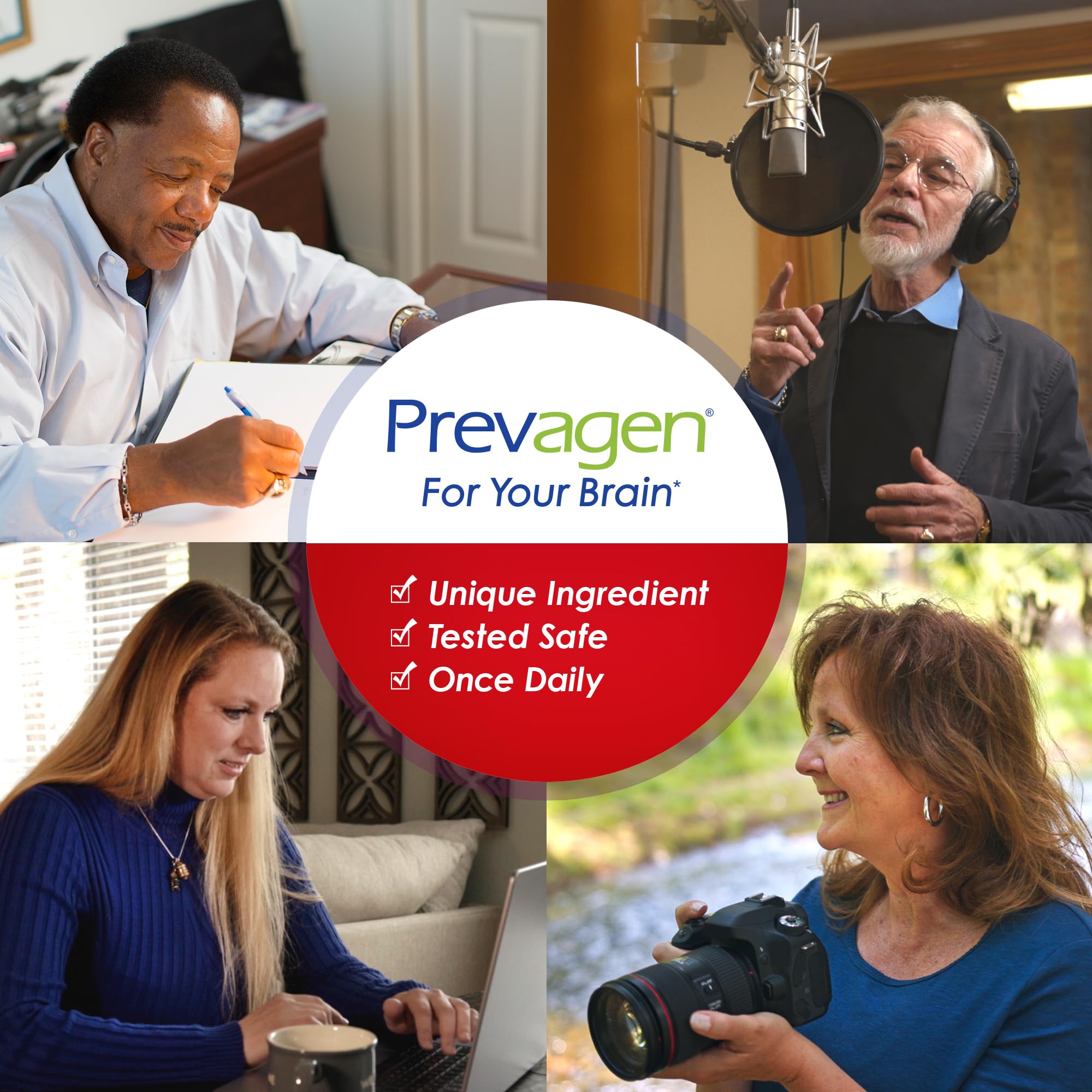 Prevagen Extra Strength - 60 Capsules | 20 mg Apoaequorin + Vitamin D3 | 2-Month Supply + 7-Day Pill Minder