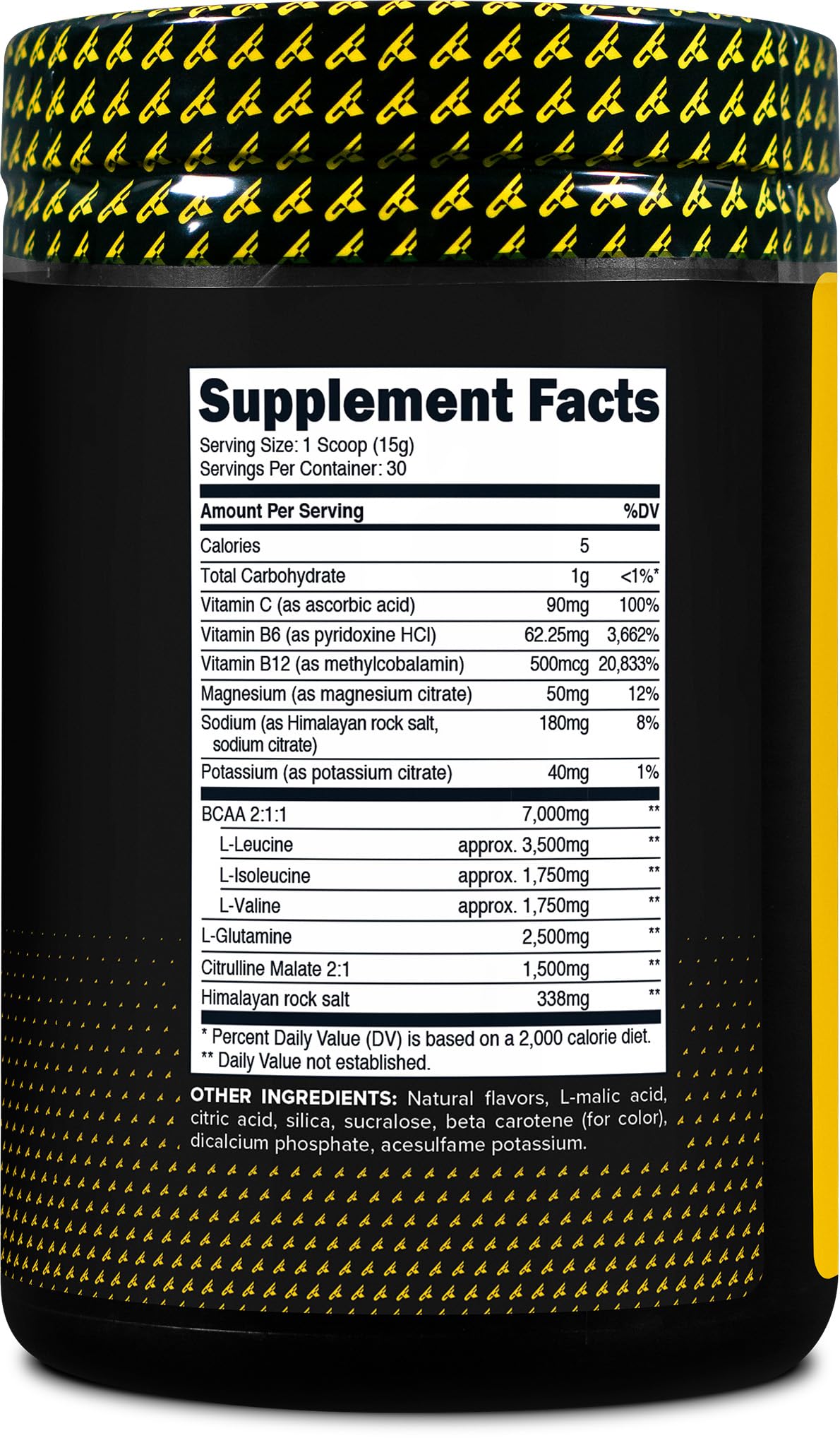 Primaforce Pineapple Mango BCAA Powder – 7000MG, 2:1:1, 30 Servings