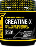 Primaforce Creatine-X 250 Grams - High-Performance 10 Creatine Complex - Unflavored