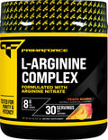 PrimaForce L-Arginine Complex Powder Peach Mango | 30 Servings | Premium Pre-Workout