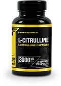 Primaforce L-Citrulline 3000mg – 120 Capsules, 30 Servings