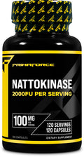 Primaforce Nattokinase 100mg | 2000 FU Per Serving – 120 Capsules
