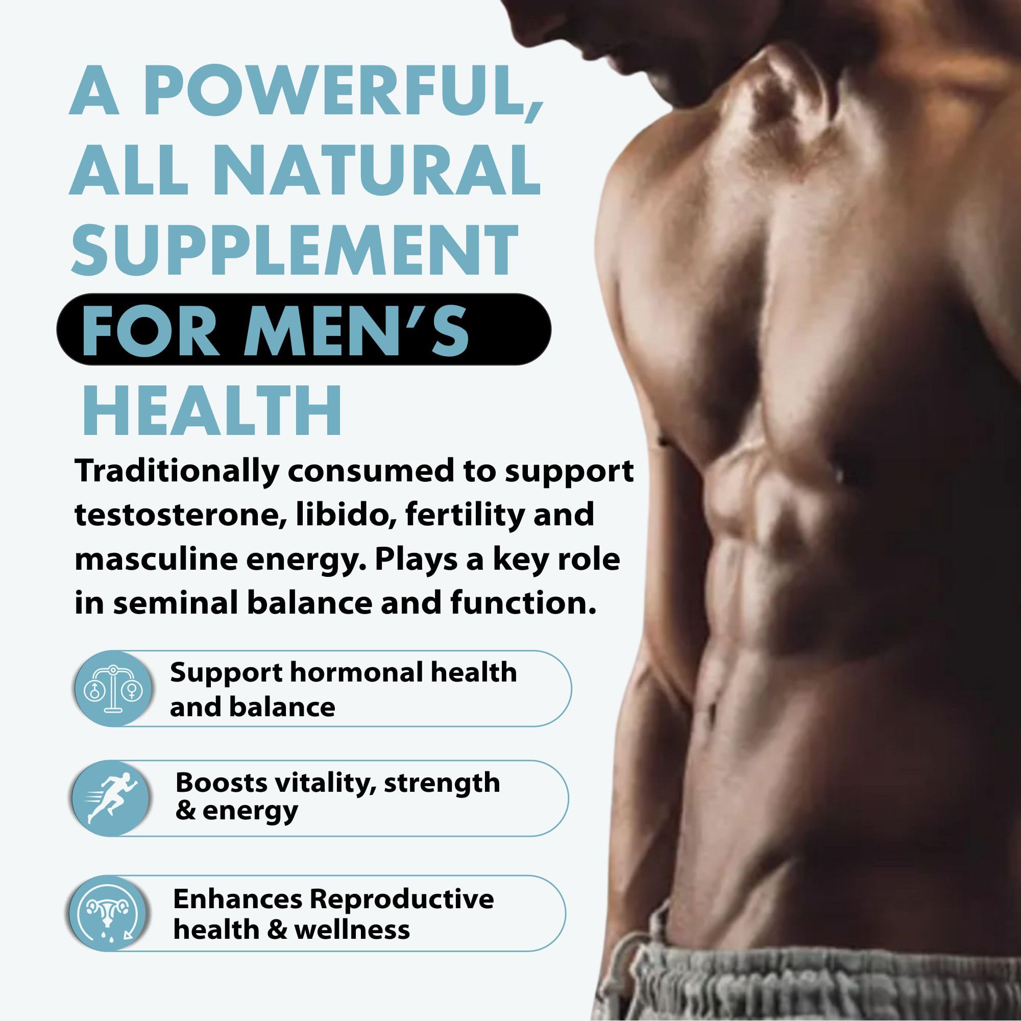 Primal Being Grassfed Beef Testes Capsules – NZ Sourced, 2,000 mg per Serving, 120 Capsules