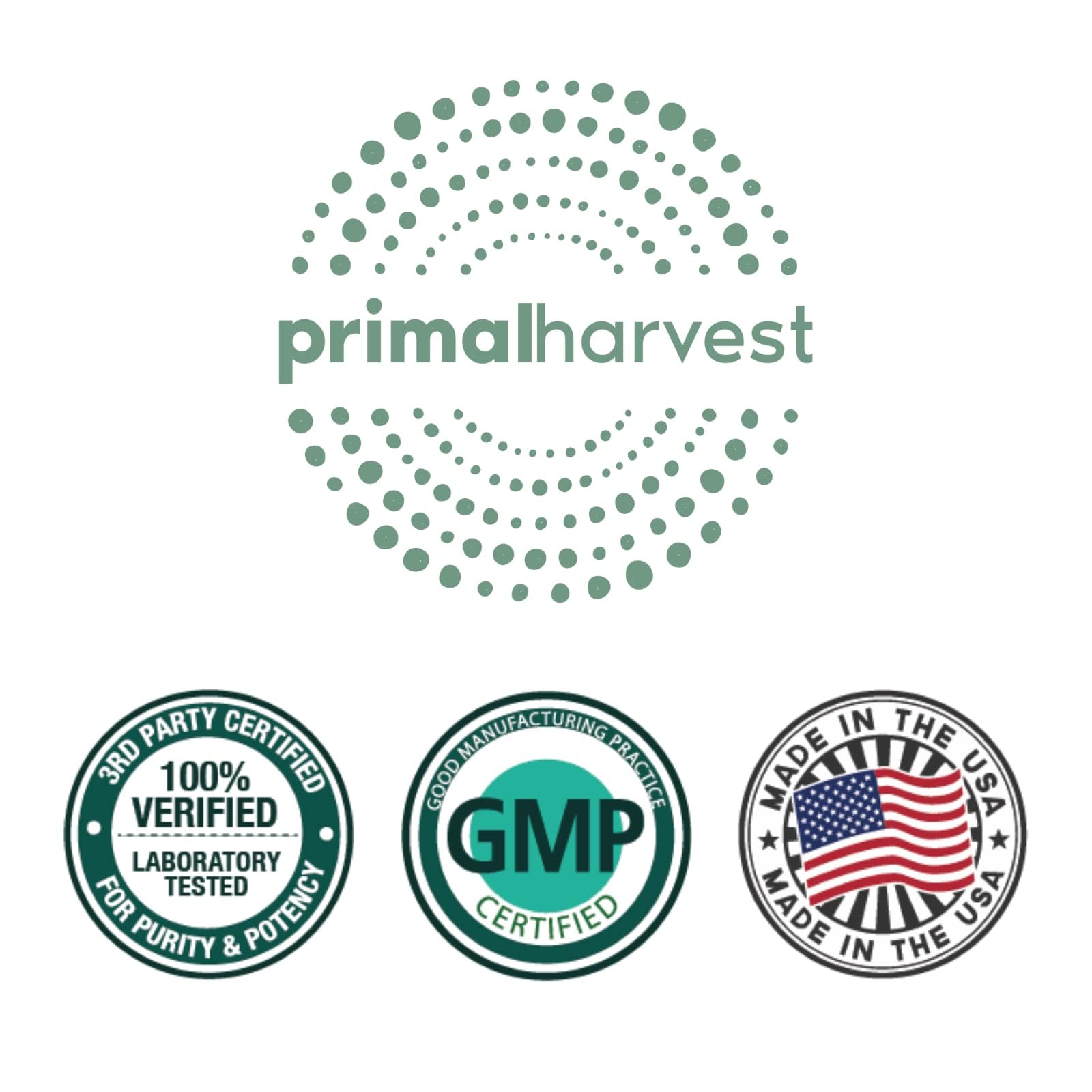 Primal Harvest Total Male+ Multivitamin for Men – Energy & Vitality (90 Count)