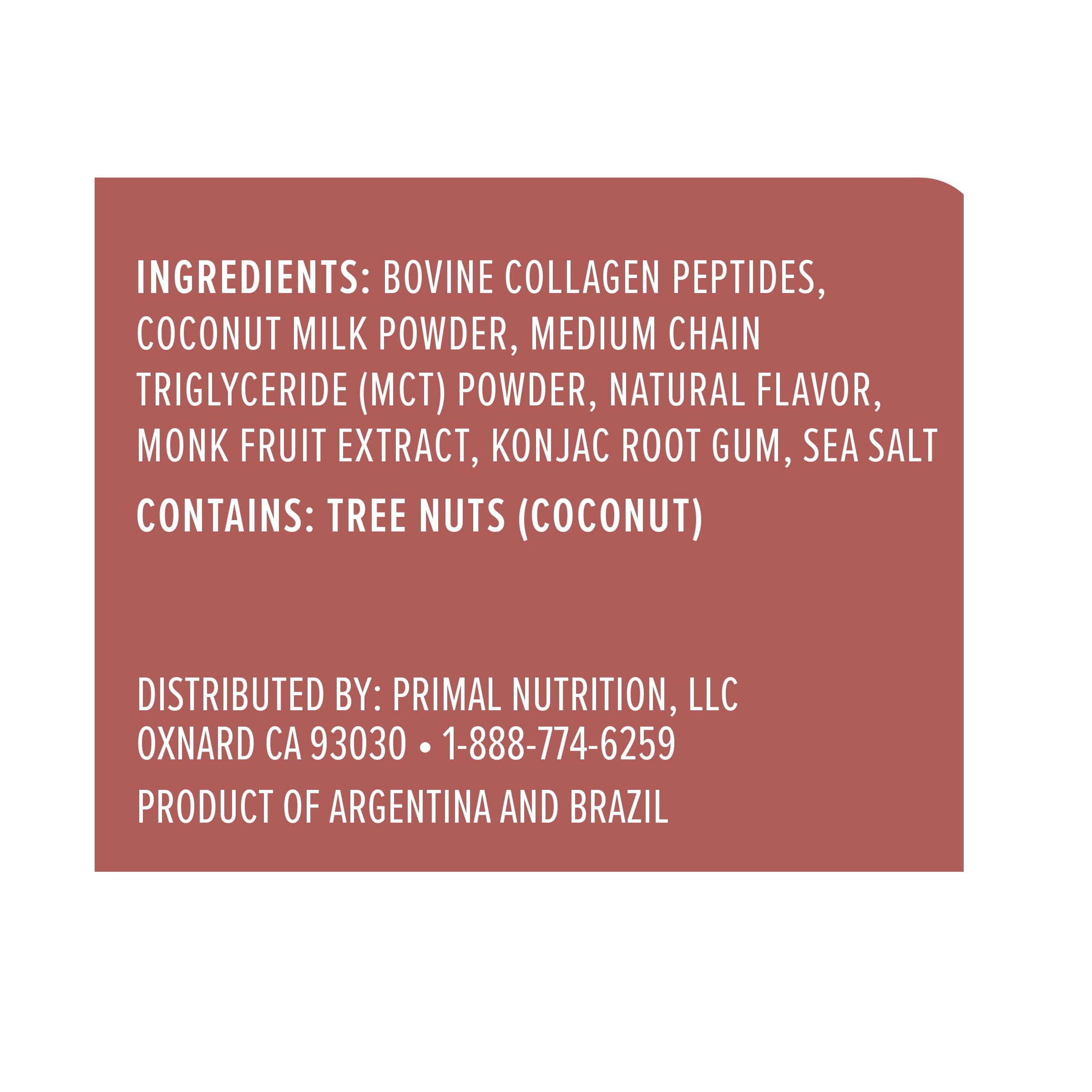 Primal Kitchen Hazelnut Collagen Creamer Powder – 11g Collagen, 10.34 oz